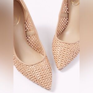 Sam Edelman Raffia Hazel Pump - Style #: HAZEL-WT
